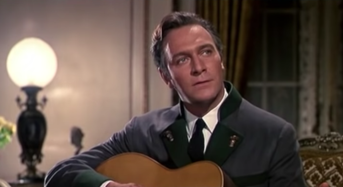 Christopher Plummer as Captain Georg von Trapp in 'The Sound of Music' | YouTube