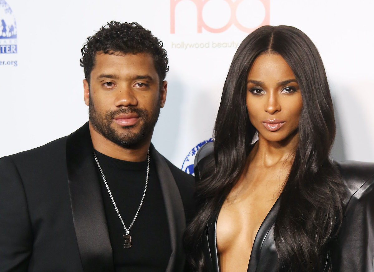 Ciara and Russell Wilson