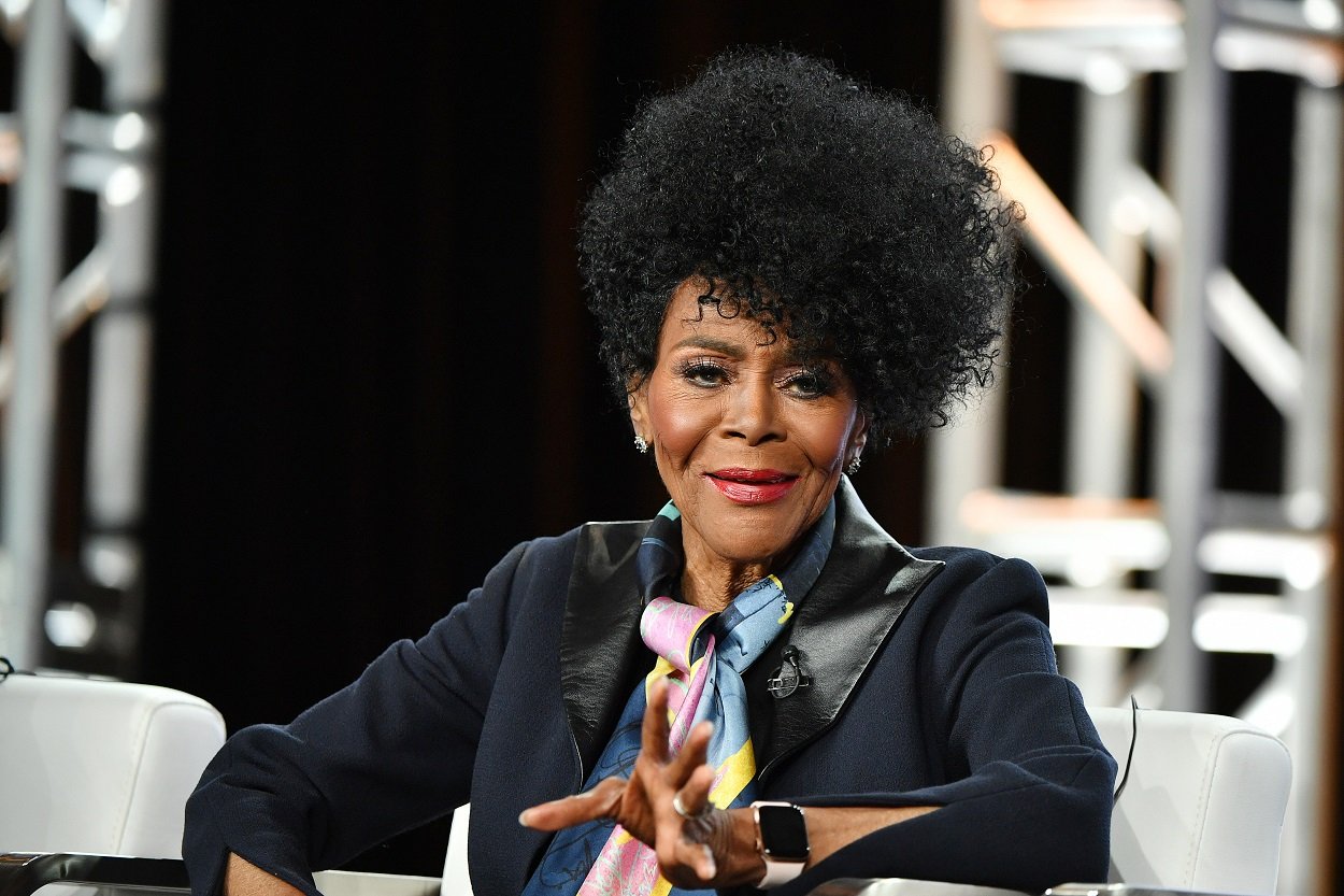 Cicely Tyson age 95 during the 2020 Winter TCA Tour