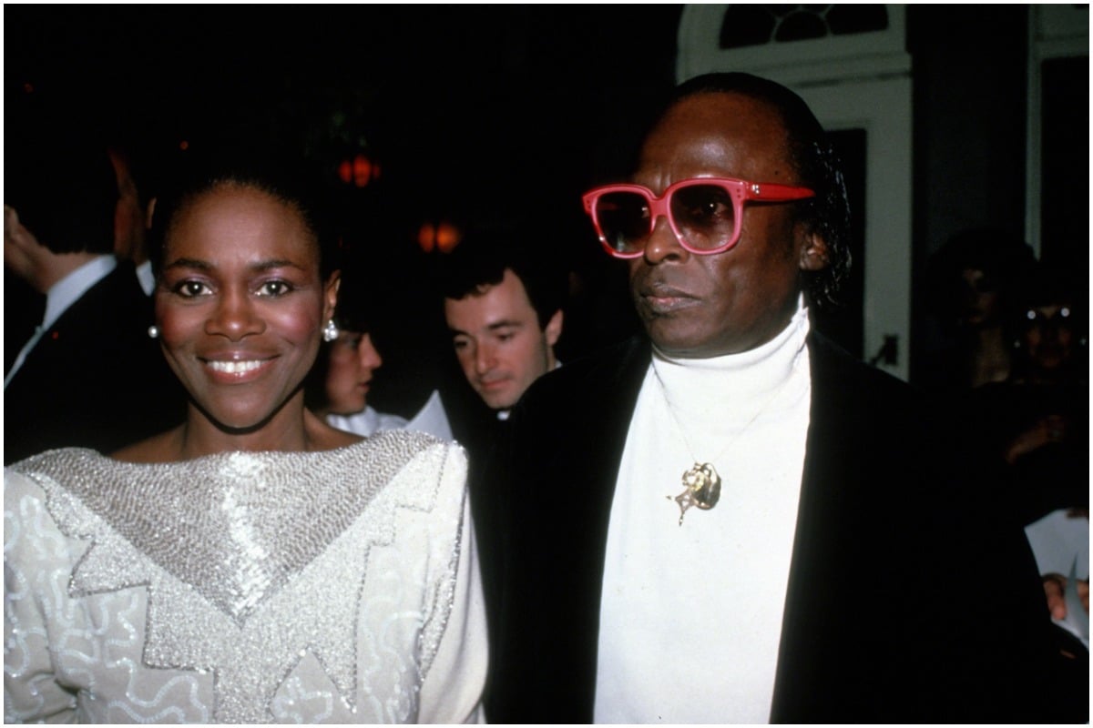NEW YORK, NY - CIRCA 1983: Cicely Tyson and Miles Davis circa 1983 in New York City.