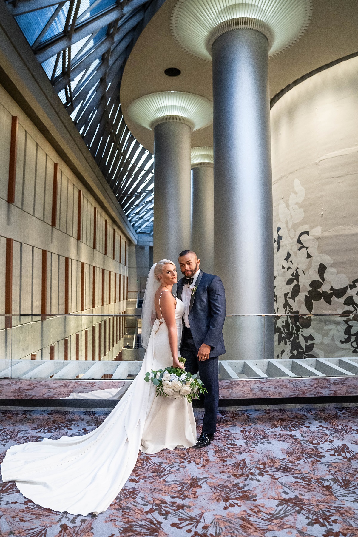 Wedding photo of Clara and Ryan on 'Married at First Sight' season 12