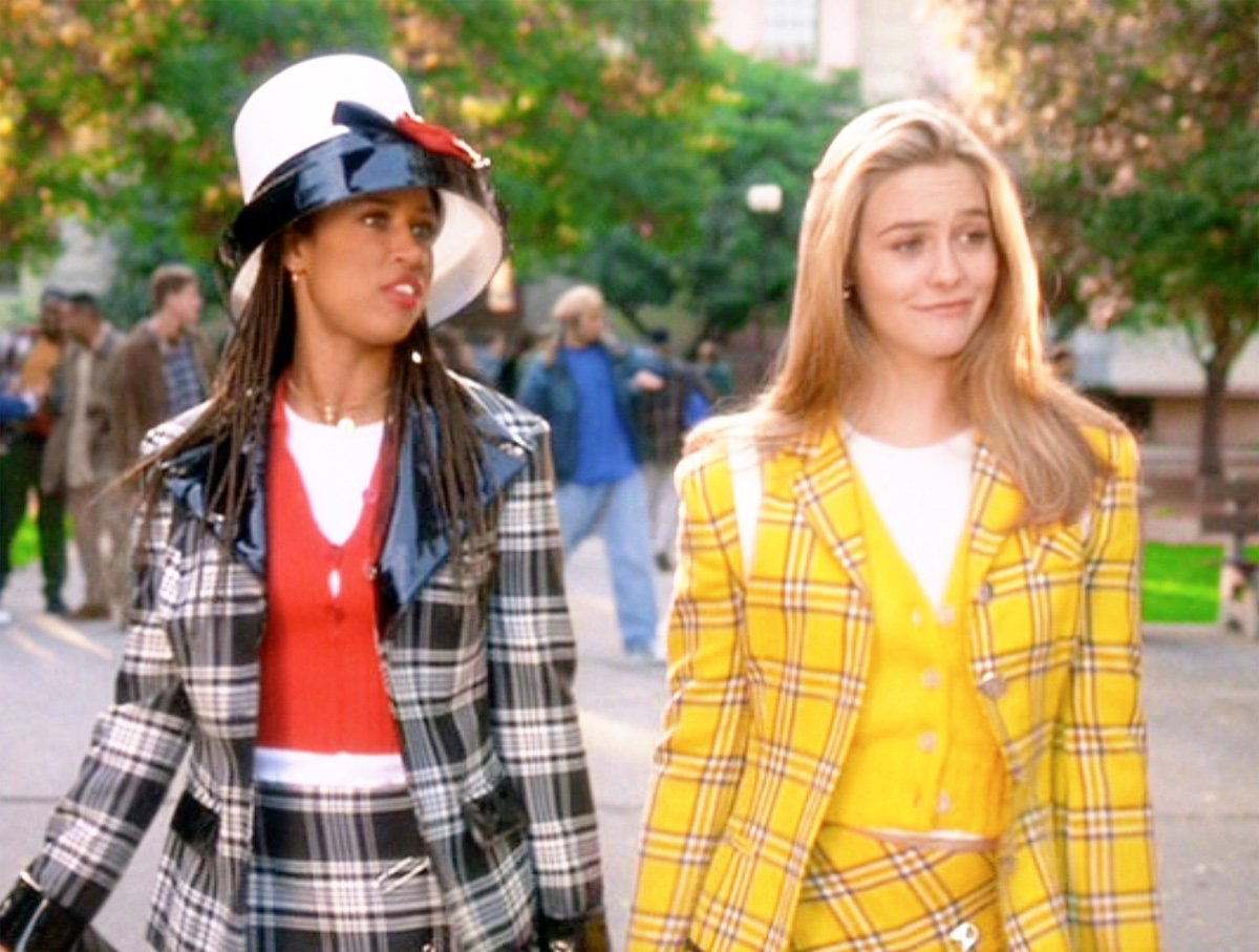 Stacey Dash as Dionne Davenport and Alicia Silverstone as Cher Horowitz