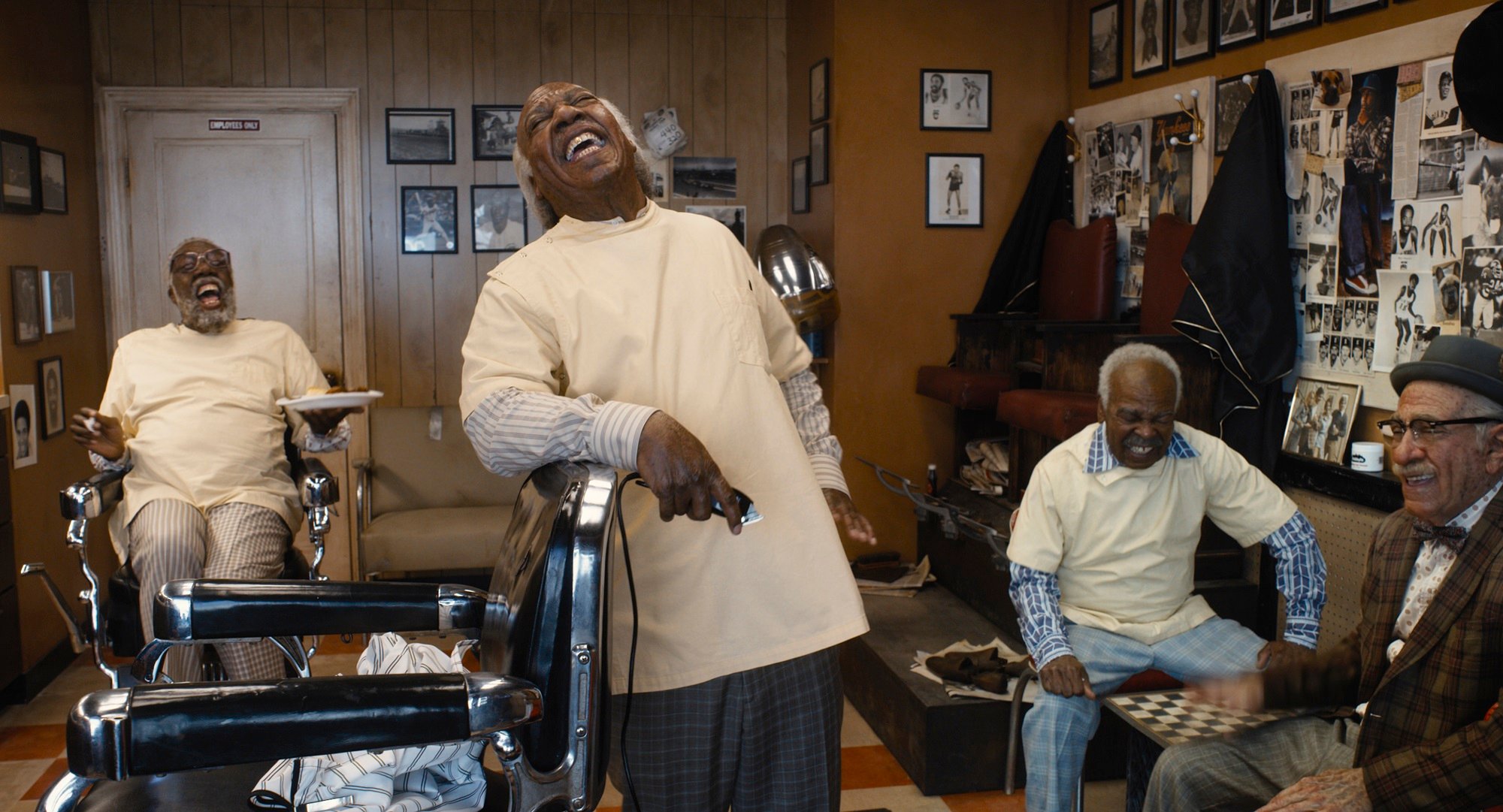 Coming to America barbershop characters