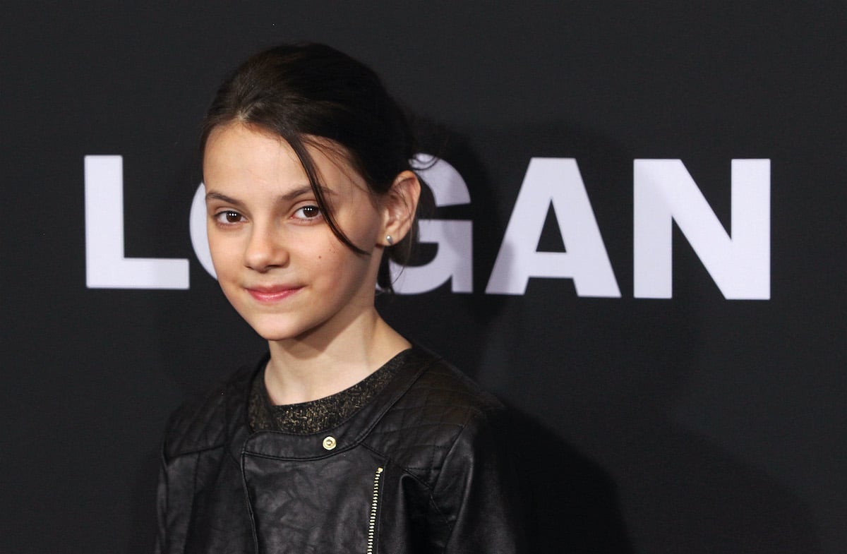 Dafne Keen at a 'Logan' screening in New York