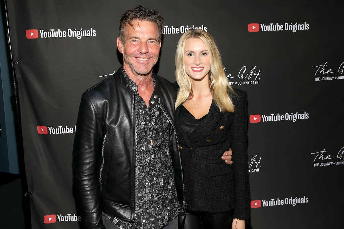 Dennis Quaid and Laura Savoie