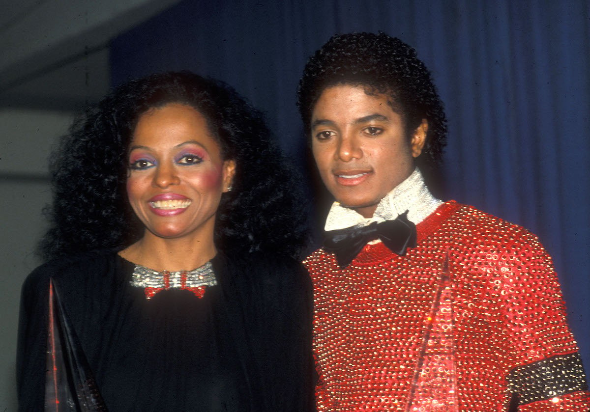 Diana Ross & Michael Jackson at the American Music Awards | Barry King/WireImage