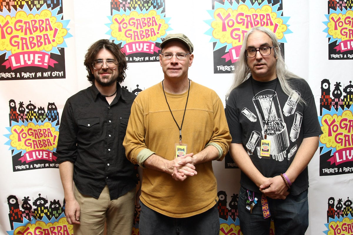 Lou Barlow, Murph, and J Mascis of Dinosaur Jr.