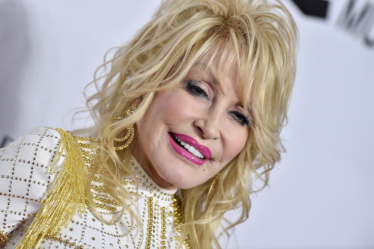 Dolly Parton attends MusiCares Person of the Year in 2019