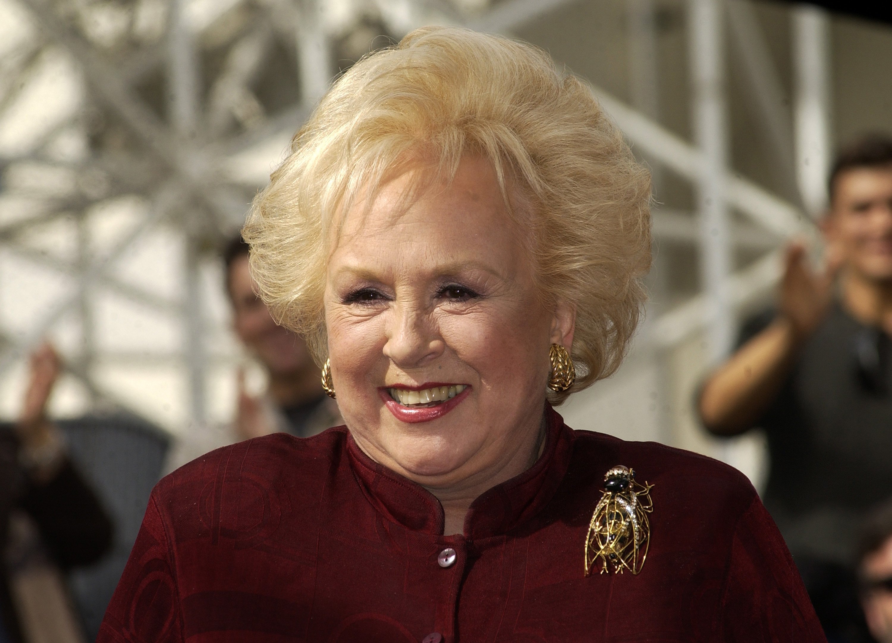 Doris Roberts of 'Everybody Loves Raymond' honored with a Star on the Hollywood Walk of Fame for her achievements in Live Theatre at The Hollywood Entertainment Museum in Hollywood