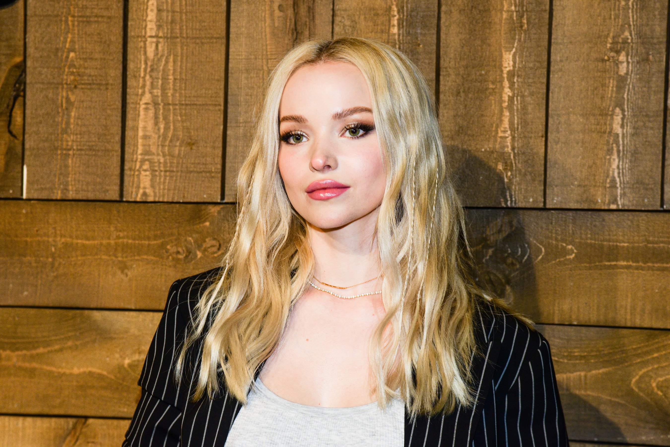 Dove Cameron attends the Michael Kors AW/20 Fashion Show