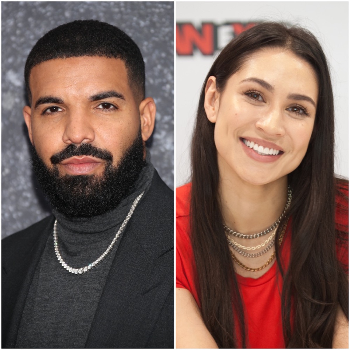 Drake and Cassie Steele in photos