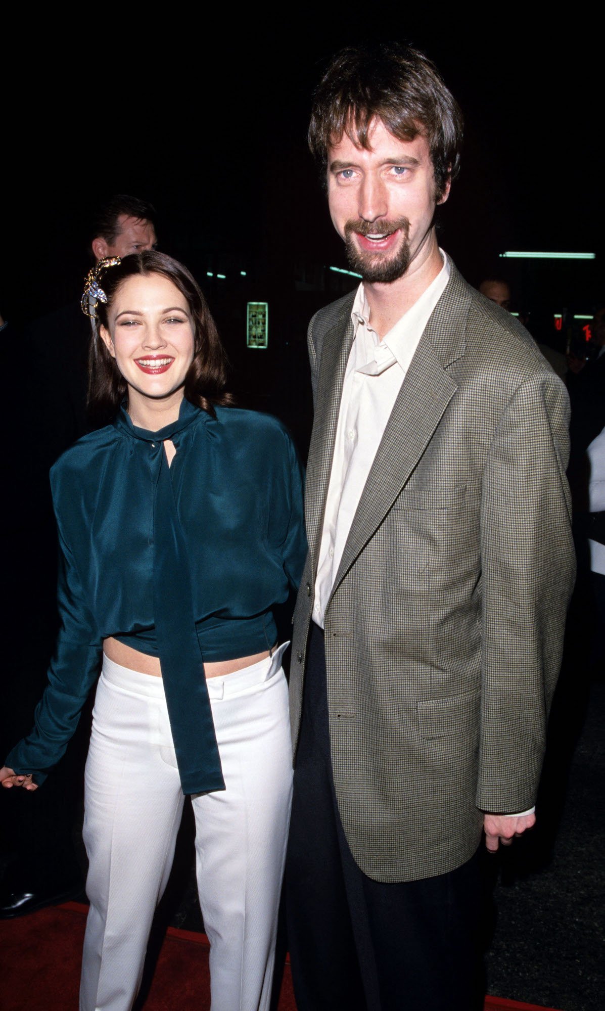 Drew Barrymore and Tom Green