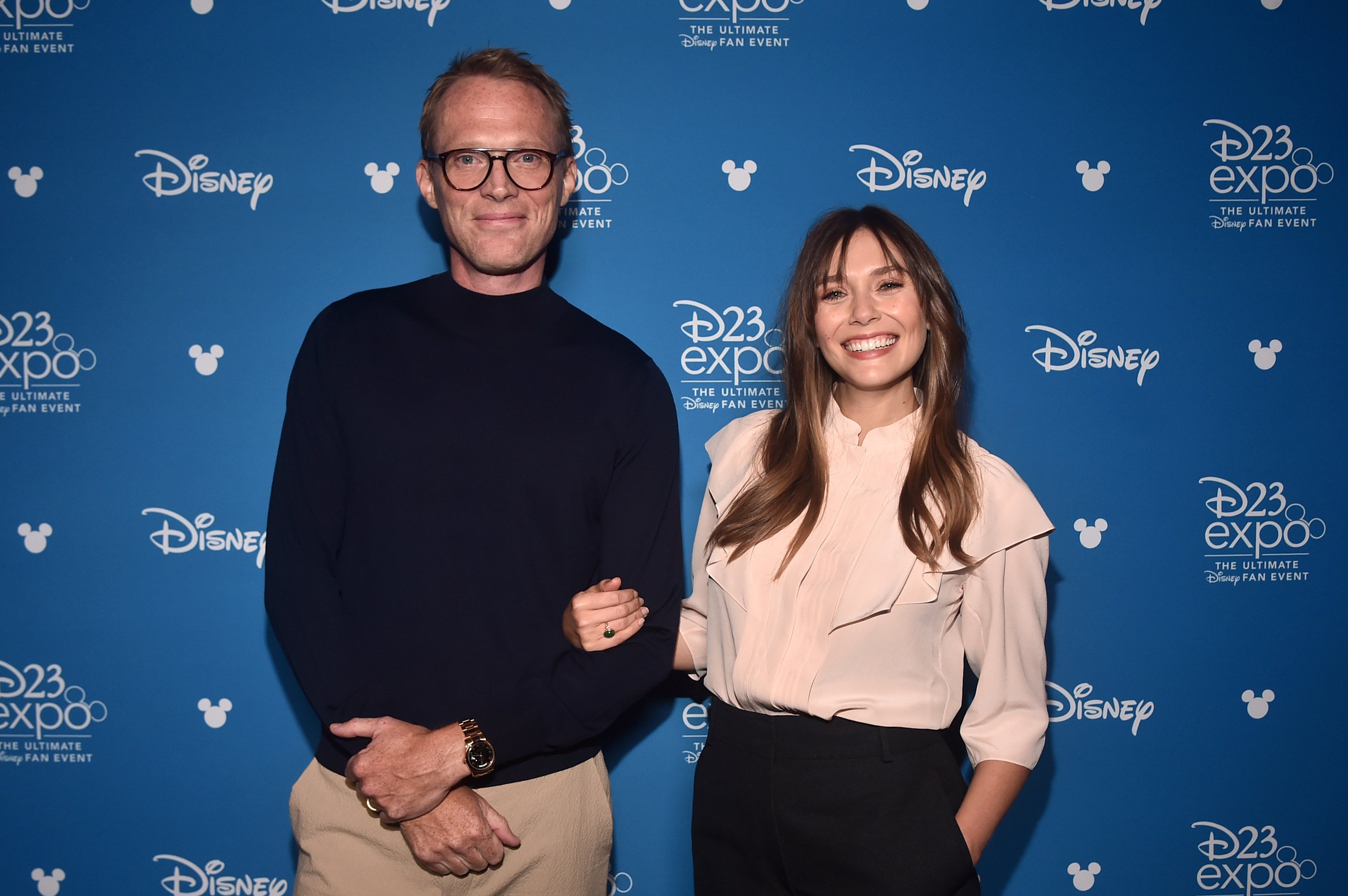 Paul Bettany and Elizabeth Olsen of 'WandaVision' took part today in the Disney+ Showcase at Disney’s D23 EXPO 2019