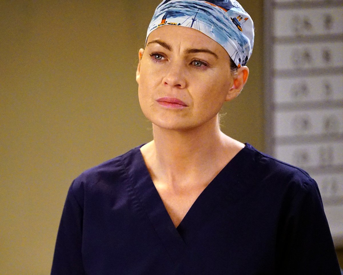 Ellen Pompeo as Dr. Meredith Grey on ABC drama 'Grey's Anatomy.'