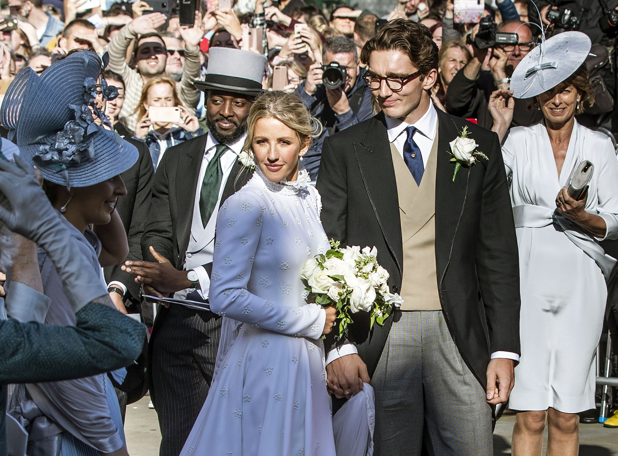 Ellie Goulding and Caspar Jopling