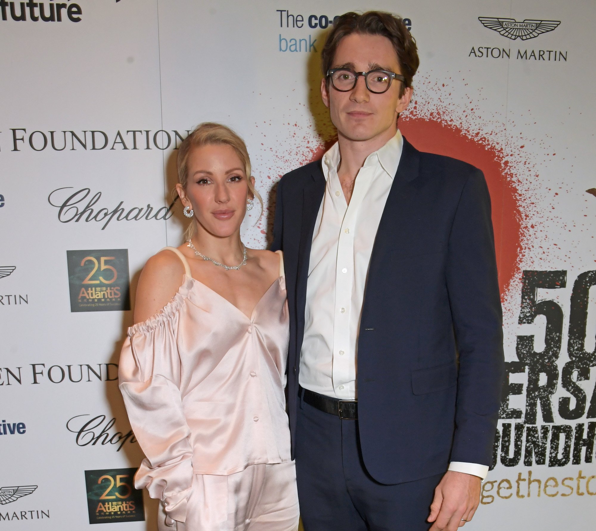 Ellie Goulding and Caspar Jopling