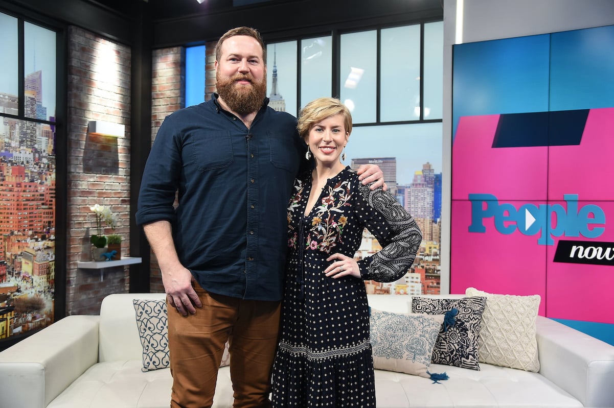 Erin and Ben Napier of HGTV's 'Home Town' in New York City in 2020