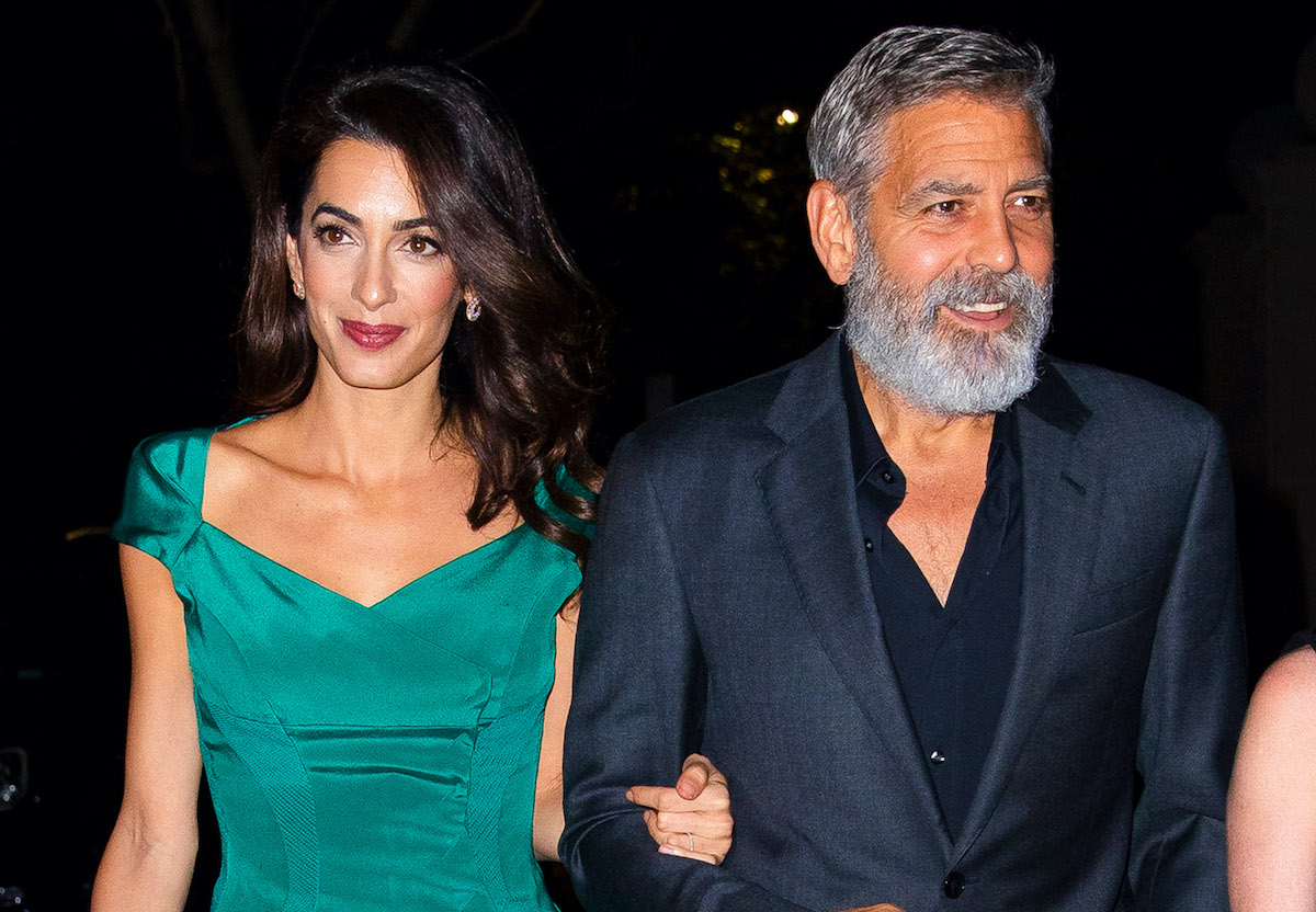 Amal Clooney and George Clooney seen on October 01, 2019 in New York City | Jackson Lee/GC Images