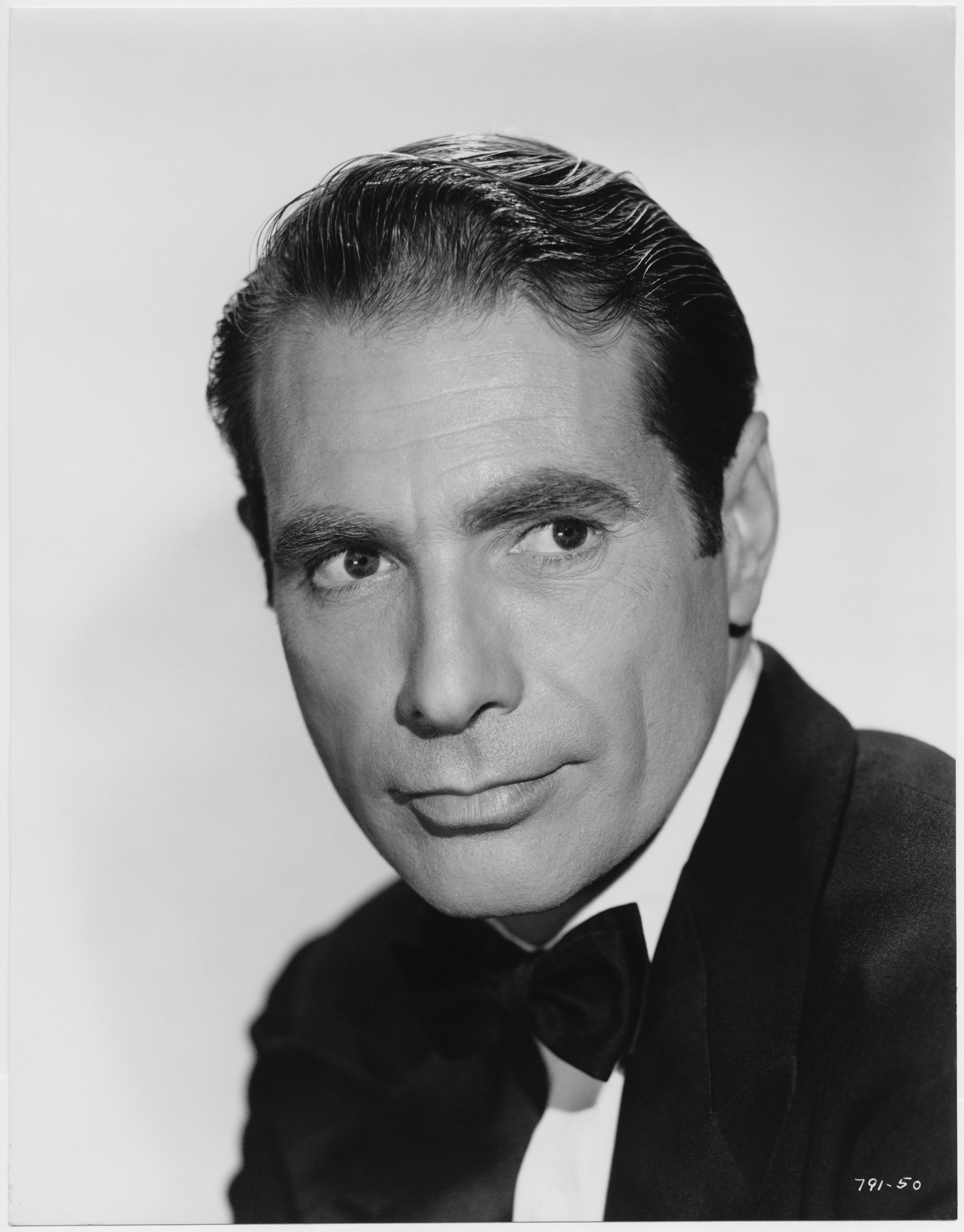 A portrait of 'All About Eve' actor Gary Merrill