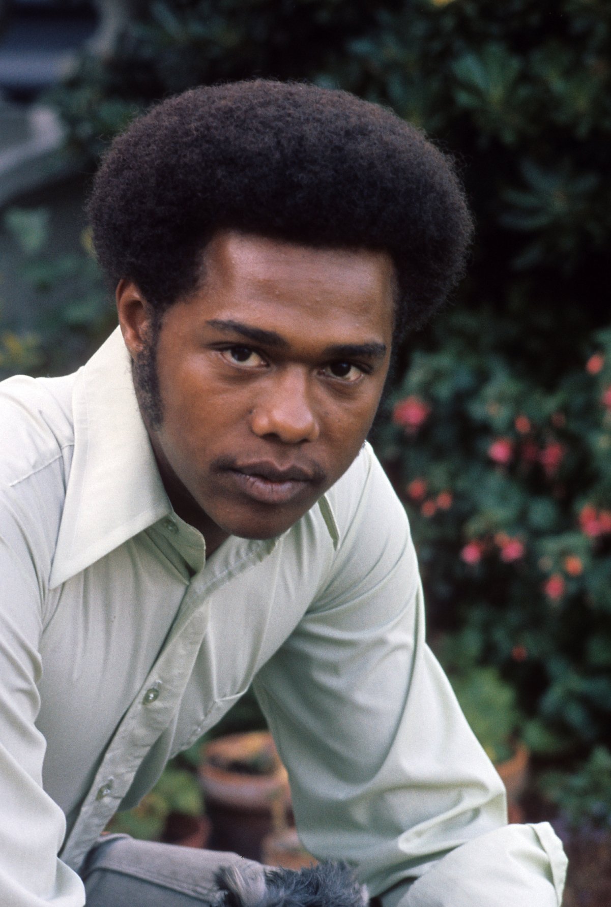 Portrait of Lionel Jefferson actor Mike Evans, 1971