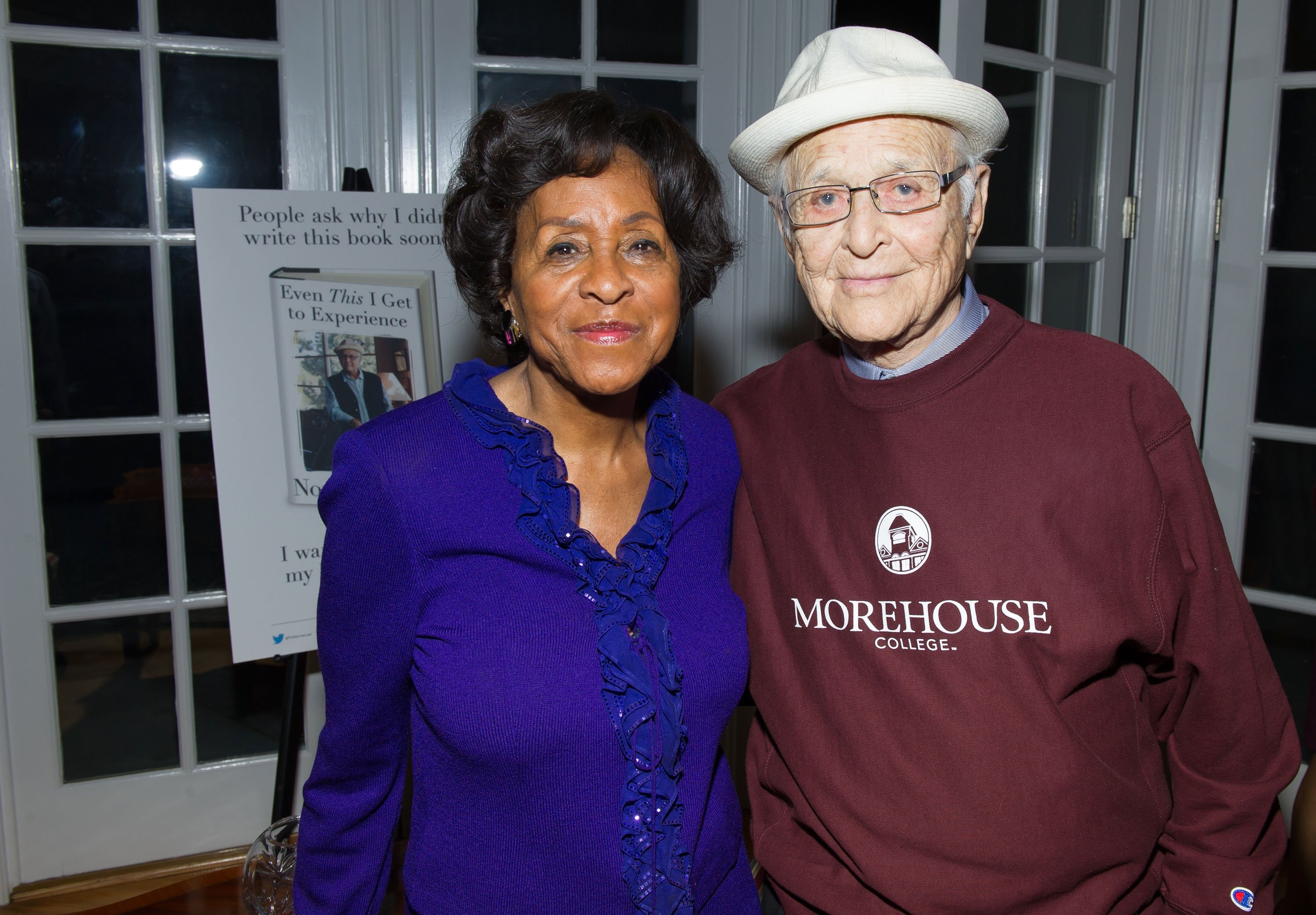 'The Jeffersons' star Marla Gibbs with show creator Norman Lear in 2015