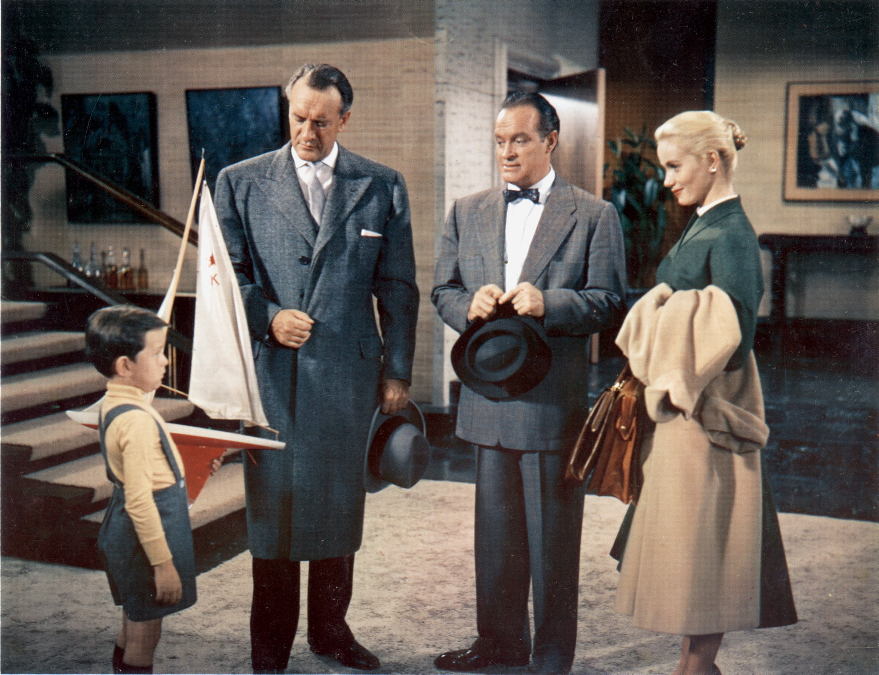 Jerry Mathers in 1956's 'That Certain Feeling,' one of the two films he starred in with Bob Hope
