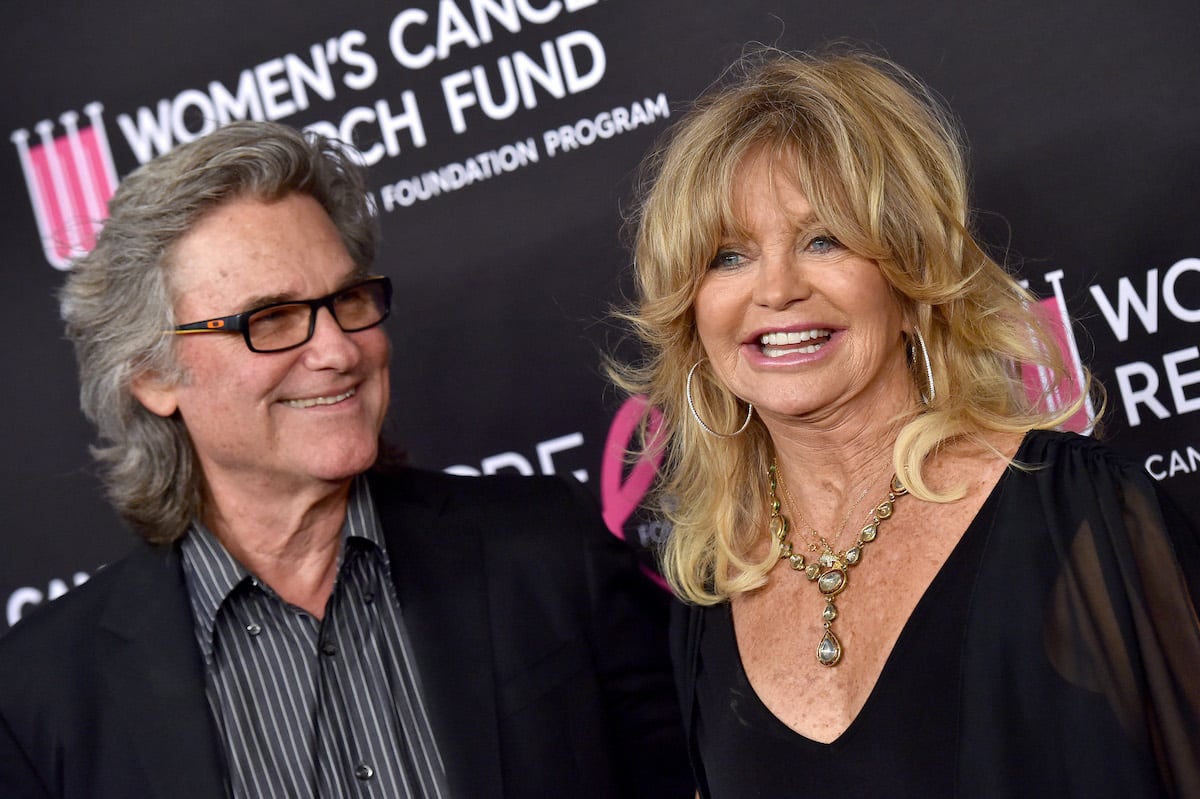 Kurt Russell and Goldie Hawn smile on the red carpet of The Women's Cancer Research Fund's An Unforgettable Evening Benefit Gala on February 28, 2019 | Axelle/Bauer-Griffin/FilmMagic