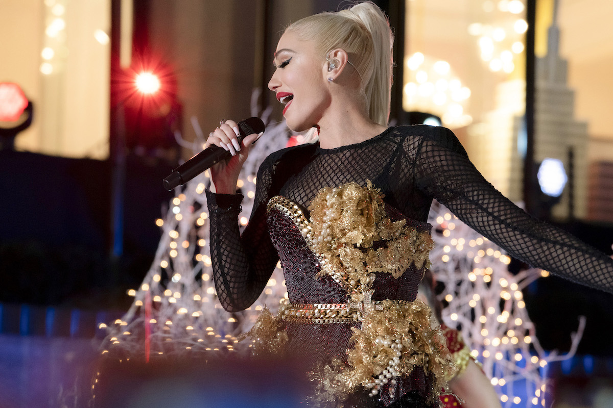 Gwen Stefani rehearses for the 2019 Christmas in Rockefeller Center | Virginia Sherwood/NBC/NBCU Photo Bank