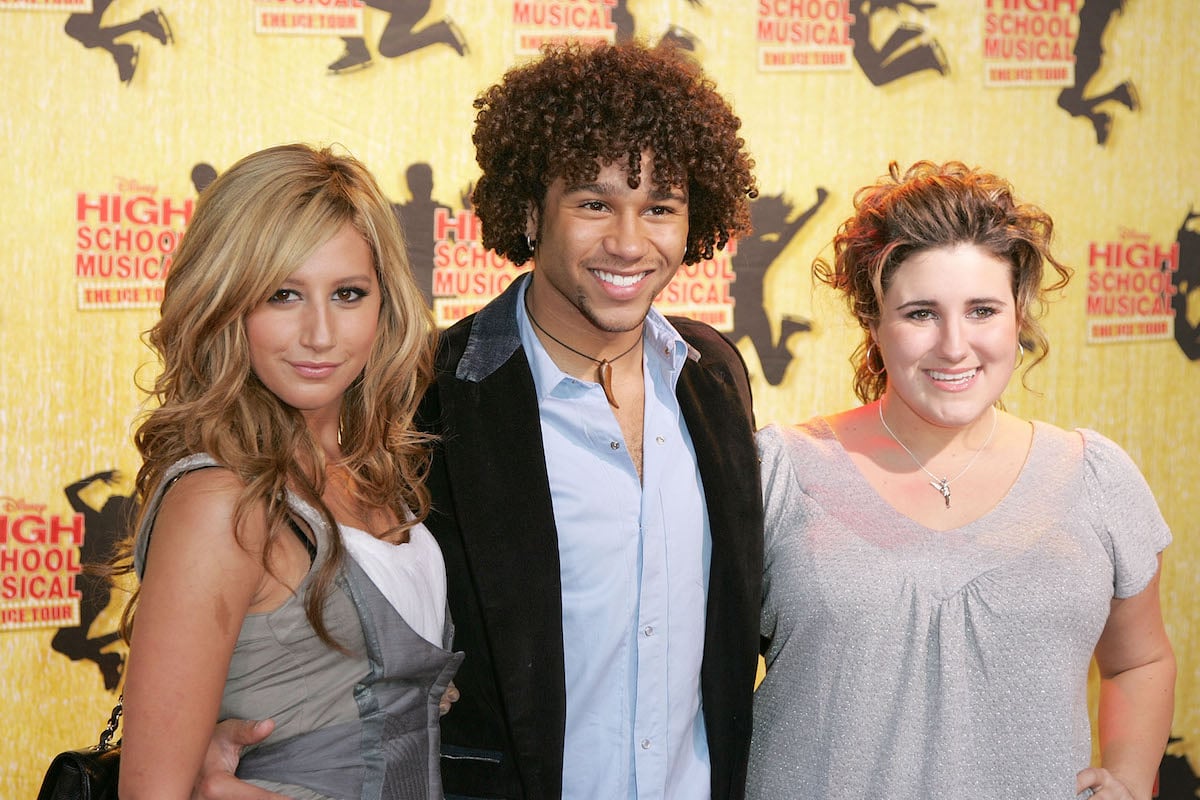 Ashley Tisdale, Corbin Bleu and Kaycee Stroh attend the opening night of Disney's High School Musical: The Ice Tour