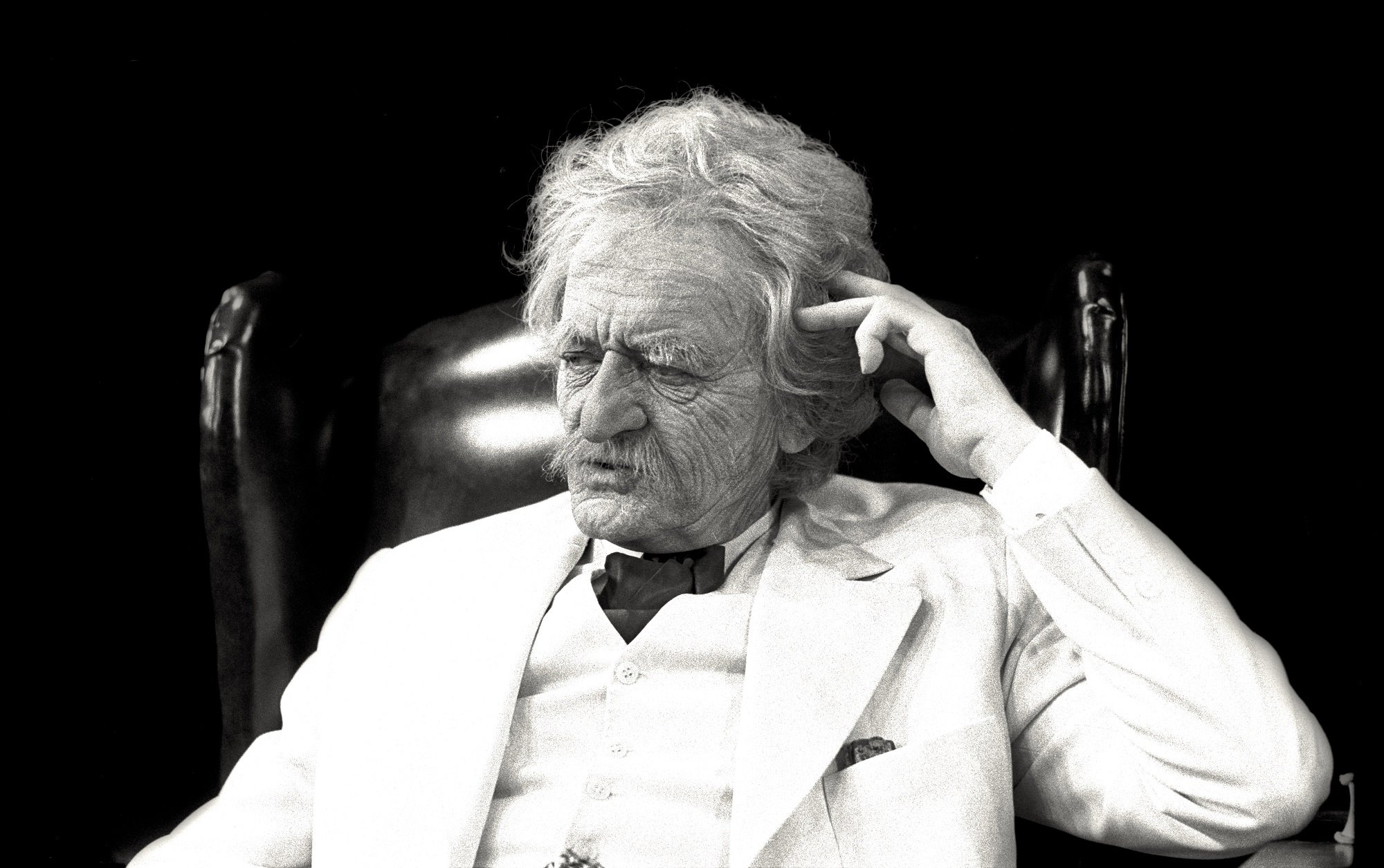 Hal Holbrook as Mark Twain