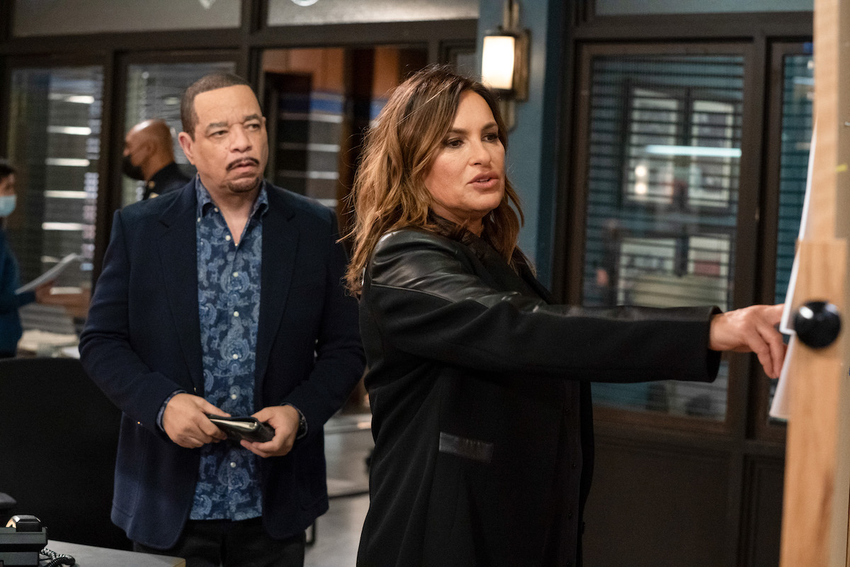 Ice-T and Mariska Hargitay in 'Law & Order: SVU'