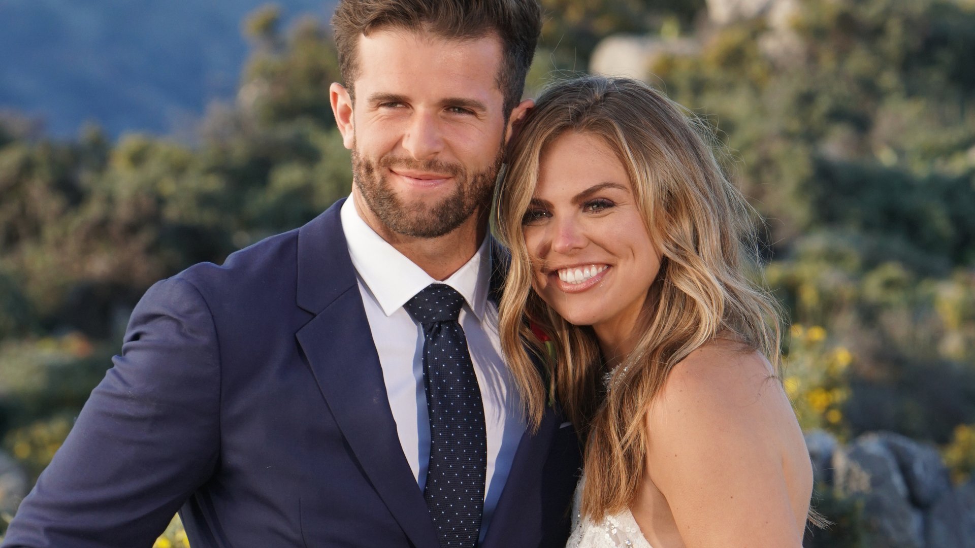 Jed Wyatt and Hannah Brown on 'The Bachelorette' finale