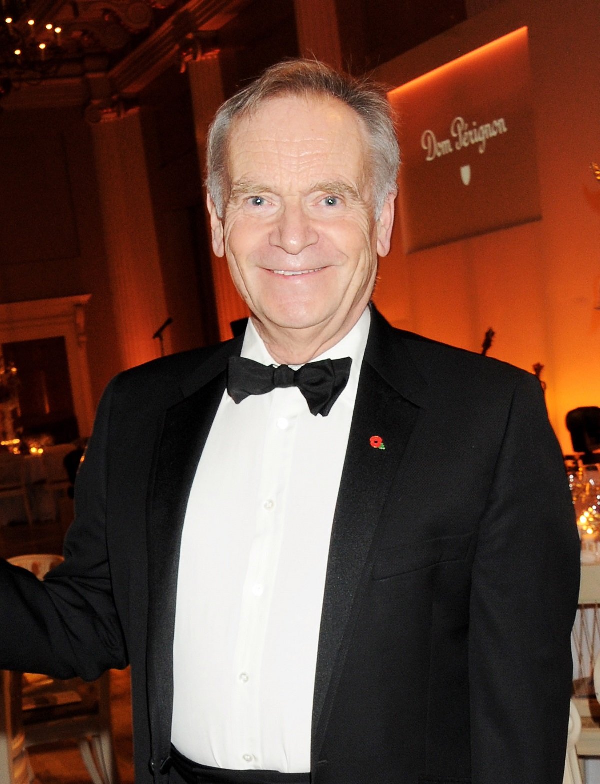 Jeffrey Archer in a suit at a Place for Peace fundraiser in 2012