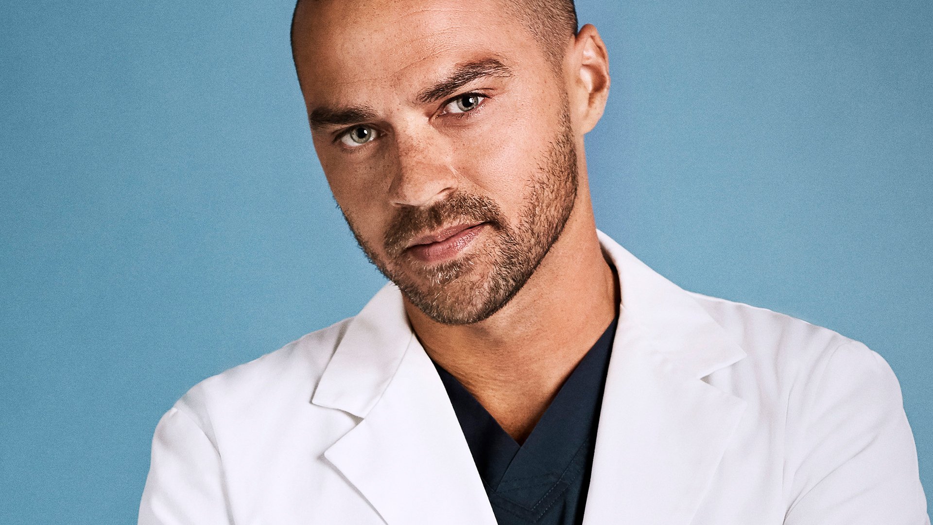 Headshot of Jesse Williams as Jackson Avery for 'Grey's Anatomy' Season 17