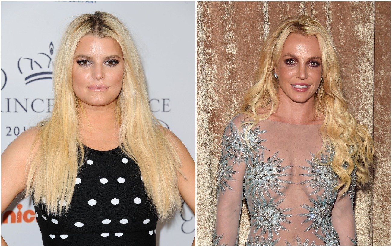 Jessica Simpson and Britney Spears