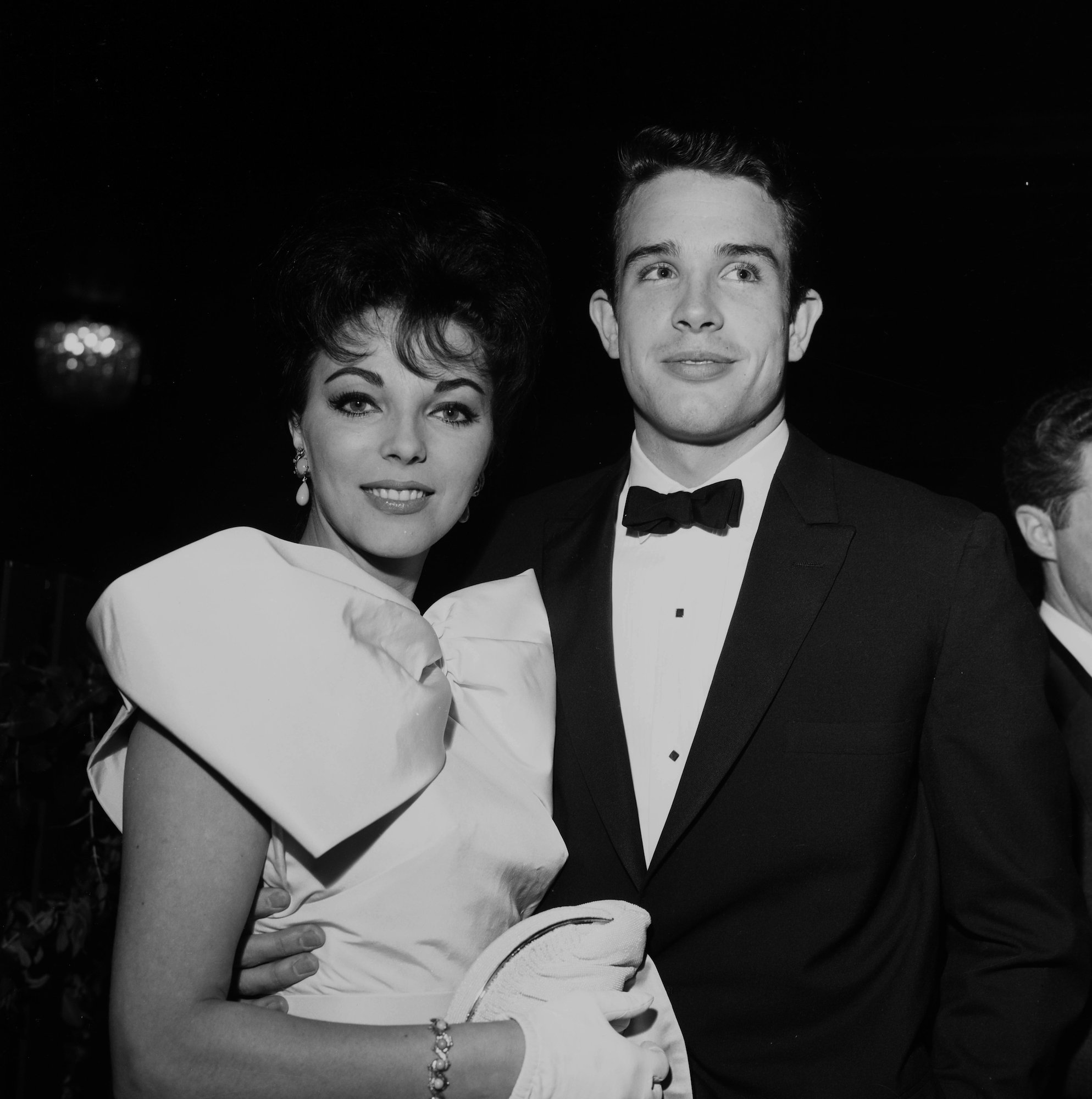 Joan Collins and Warren Beatty