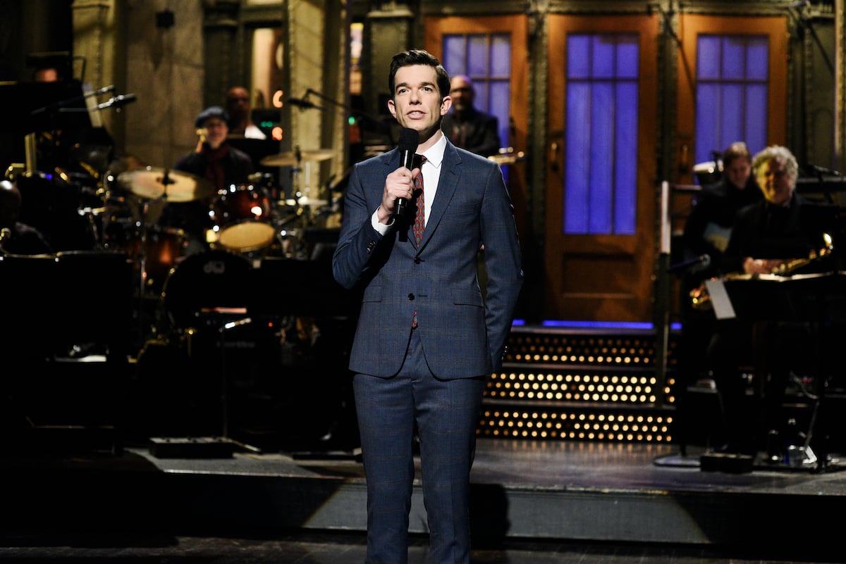 John Mulaney during the Mulaney Stand-Up Monologue on 'SNL'