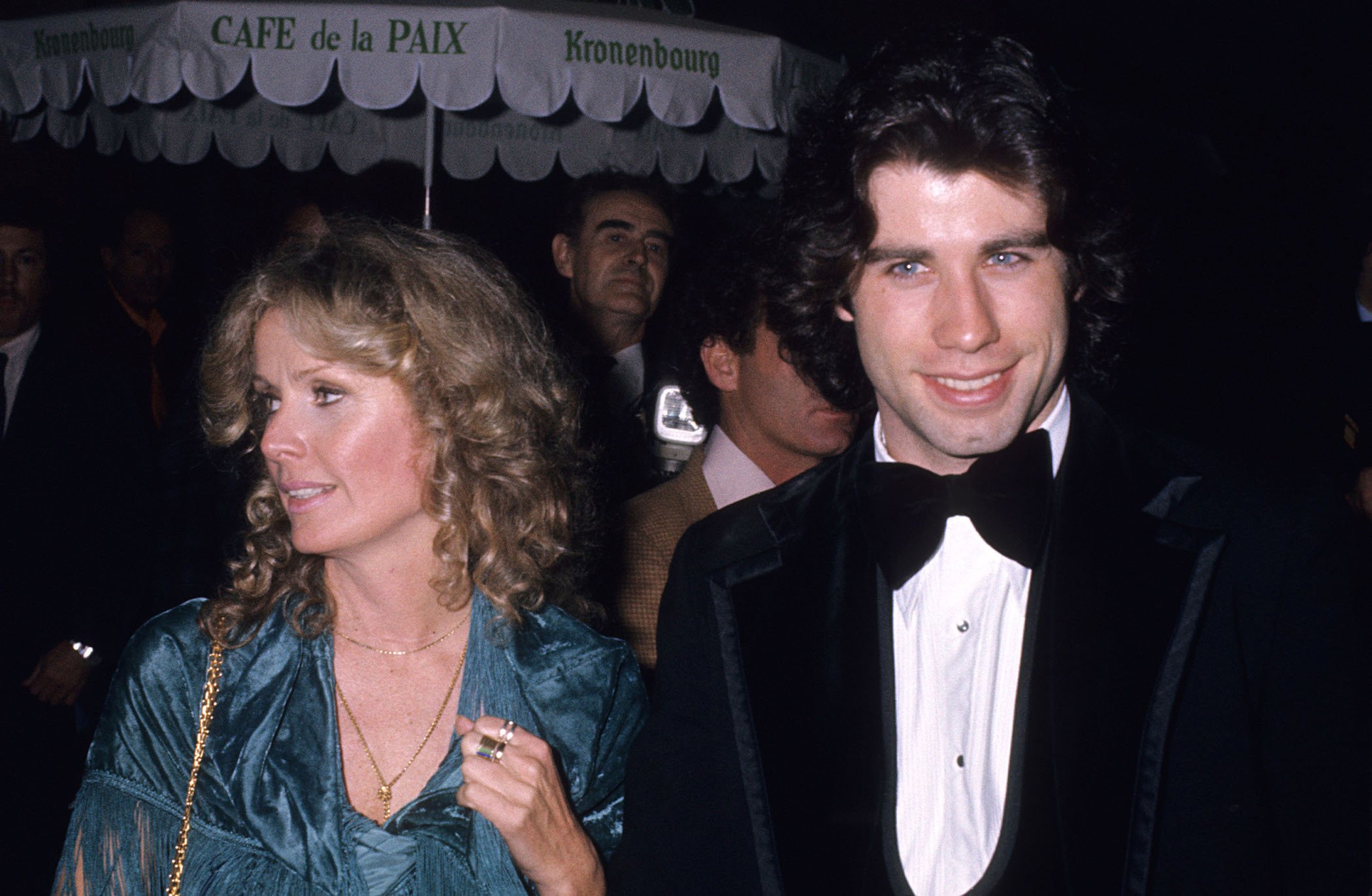 John Travolta and Diana Hyland