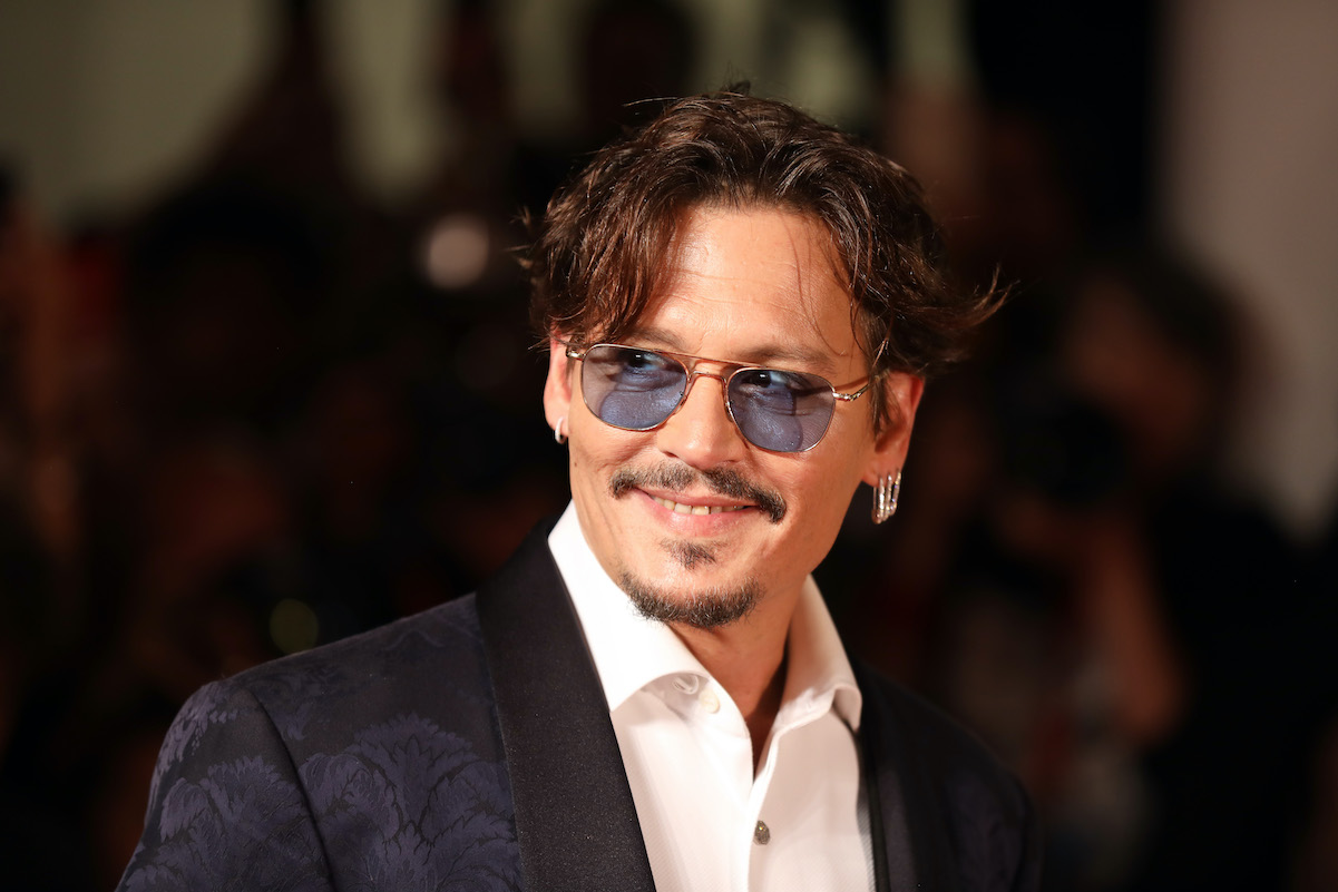 Johnny Depp at the Venice Film Festival in 2019