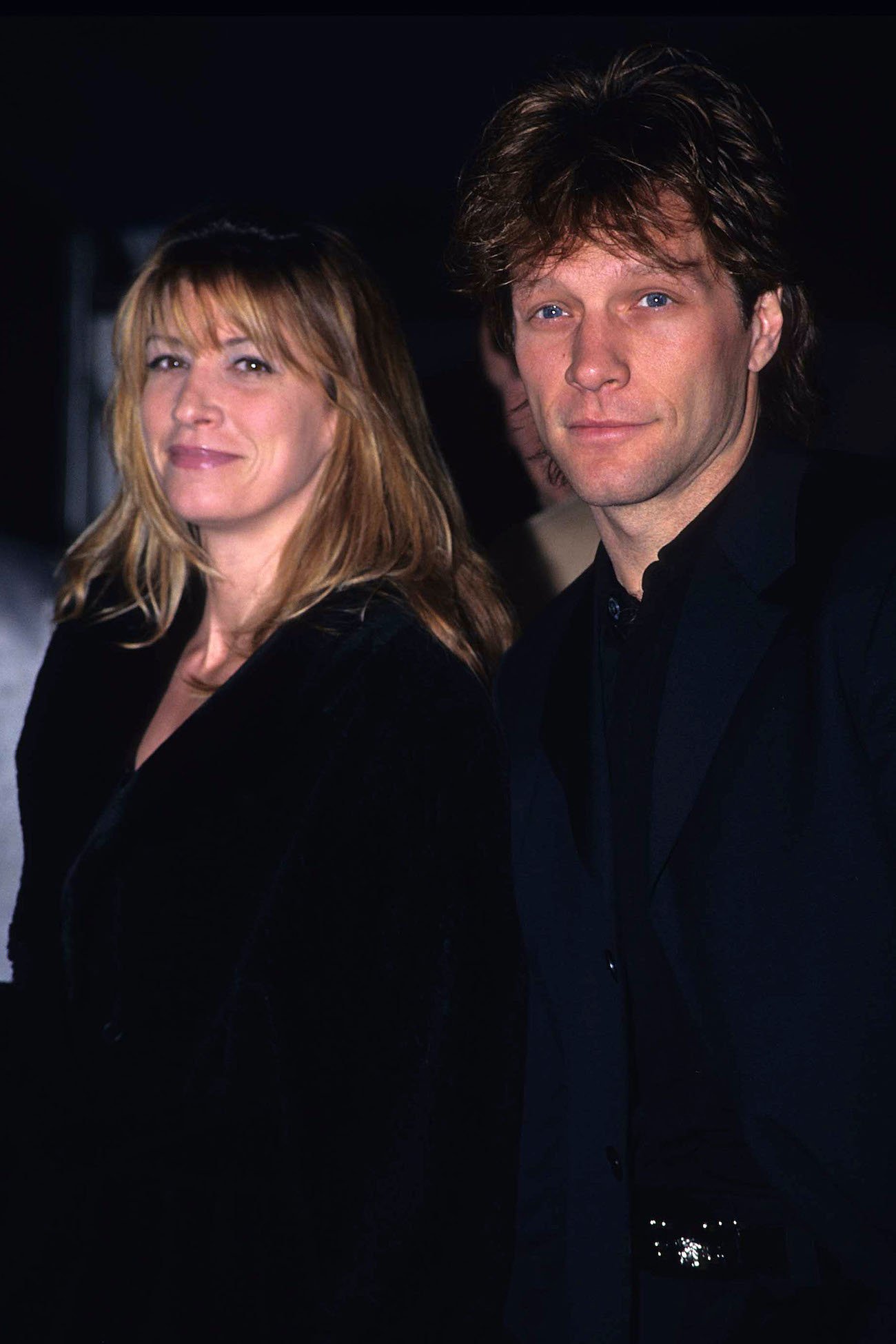 1998 Brit Awards Jon Bon Jovi and Dorothea Hurley