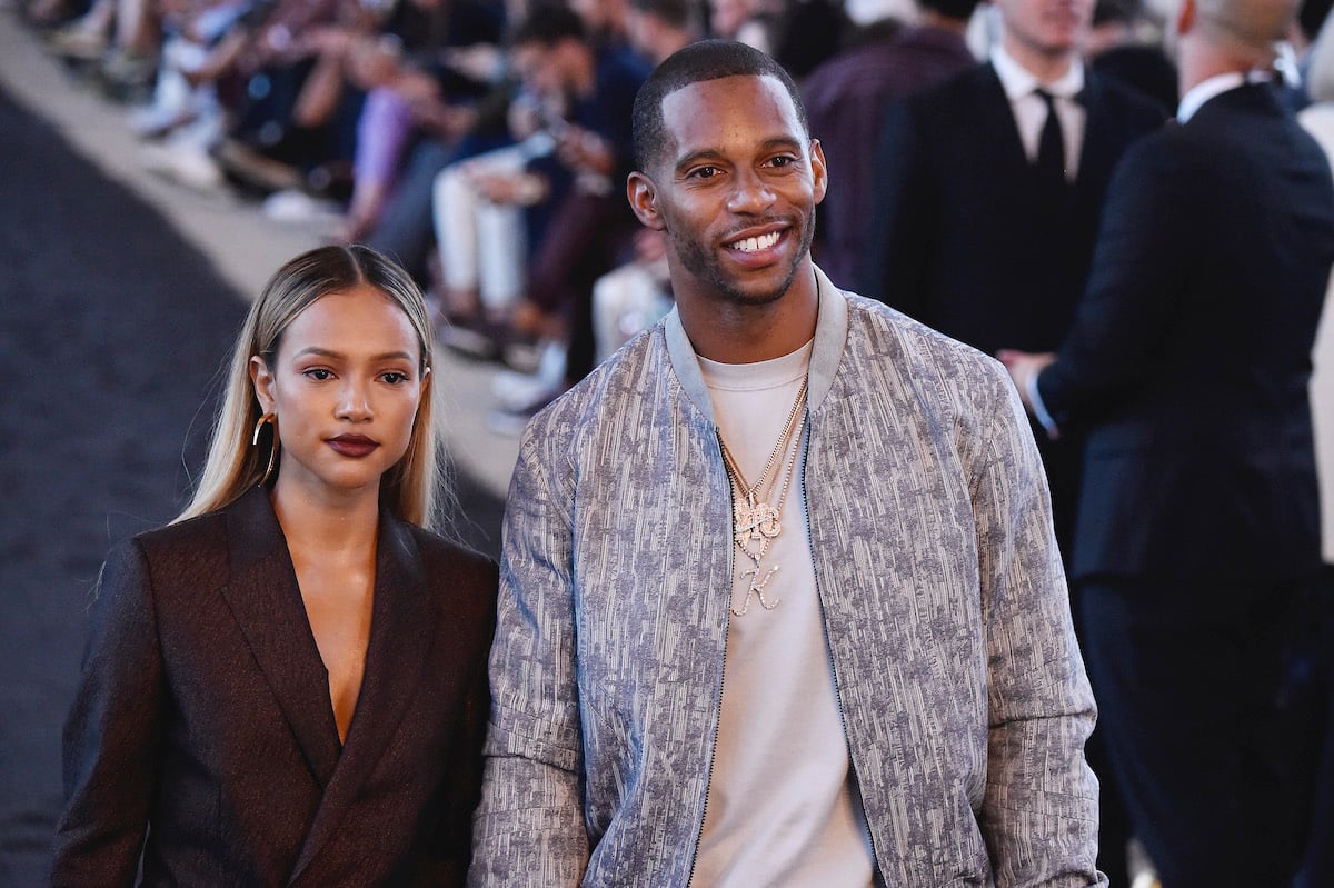 Karrueche Tran and Victor Cruz