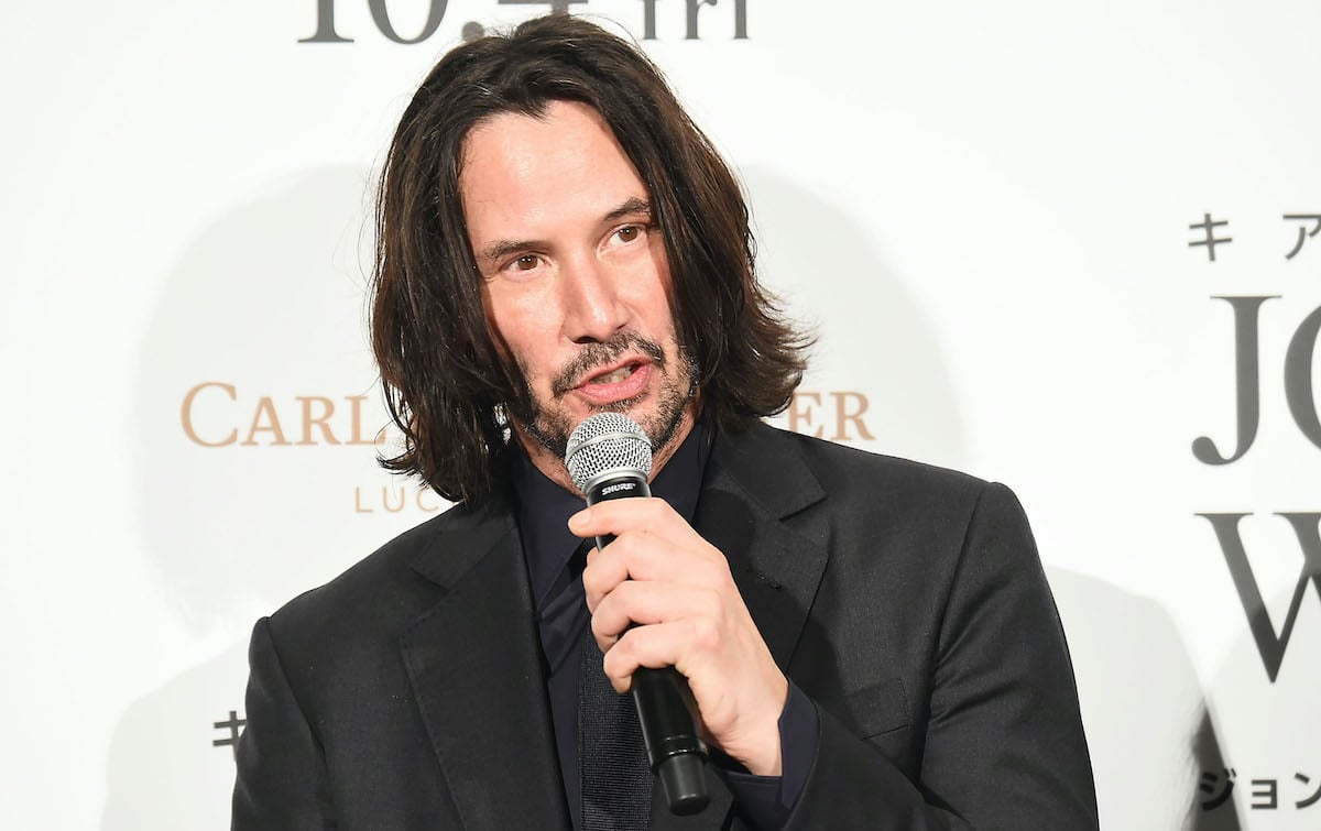 Keanu Reeves at the Japanese premiere of 'John Wick: Chapter 3 - Parabellum'