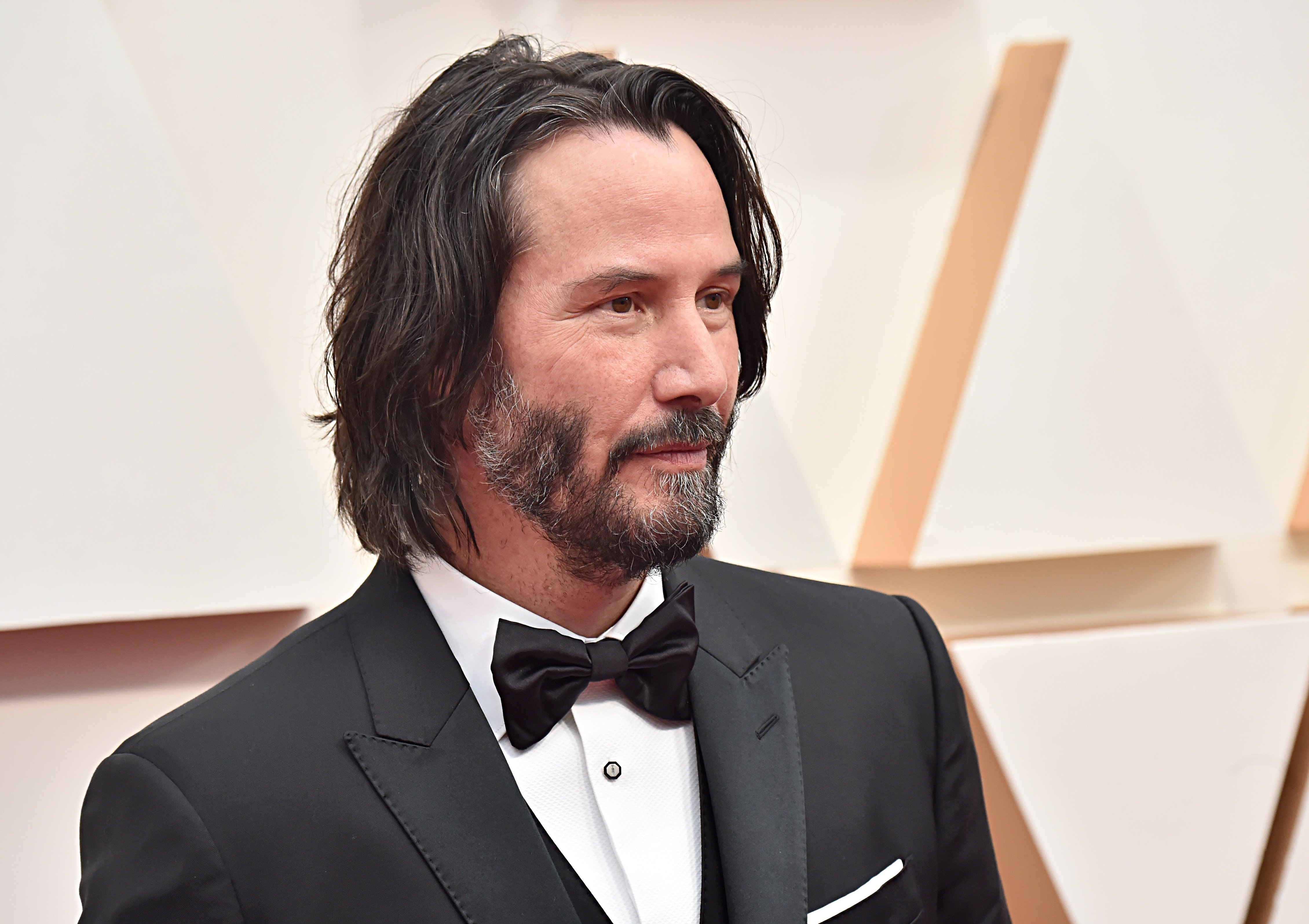 Keanu Reeves attends the 92nd Annual Academy Awards at Hollywood and Highland 