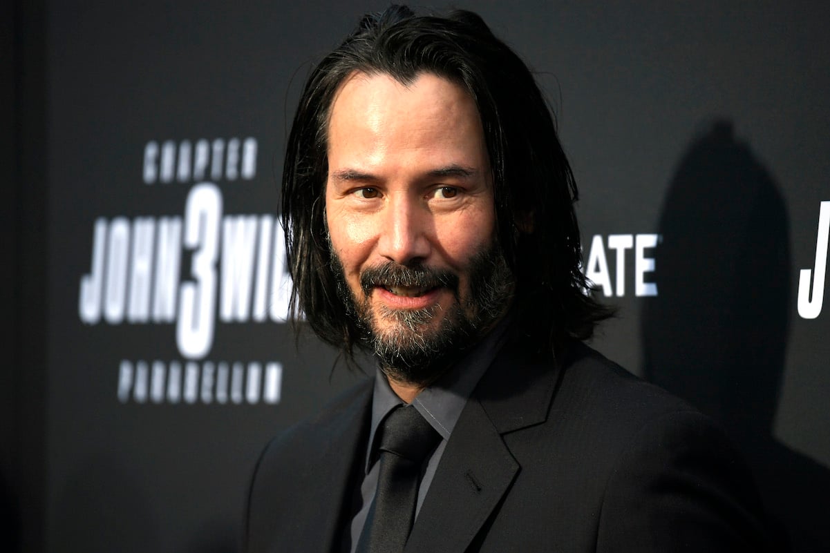 Keanu Reeves attends the special screening of Lionsgate's "John Wick: Chapter 3 - Parabellum" in 2019