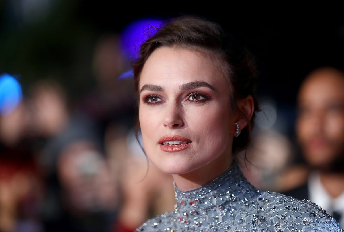 Keira Knightley attends the UK Premiere of "Colette" and BFI Patrons gala during the 62nd BFI London Film Festival on October 11, 2018 in London, England.