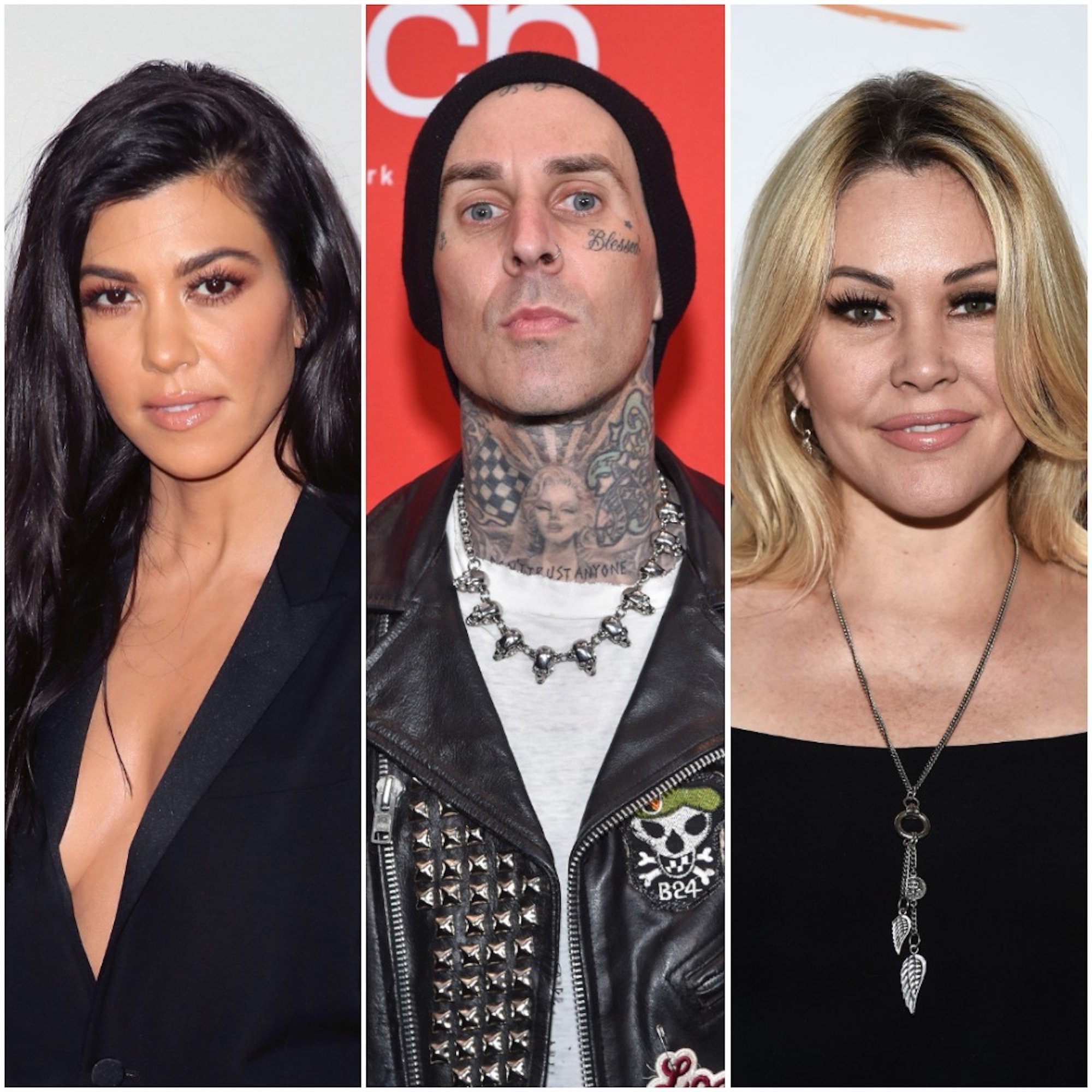 Kourtney Kardashian, Travis Barker, Shanna Moakler