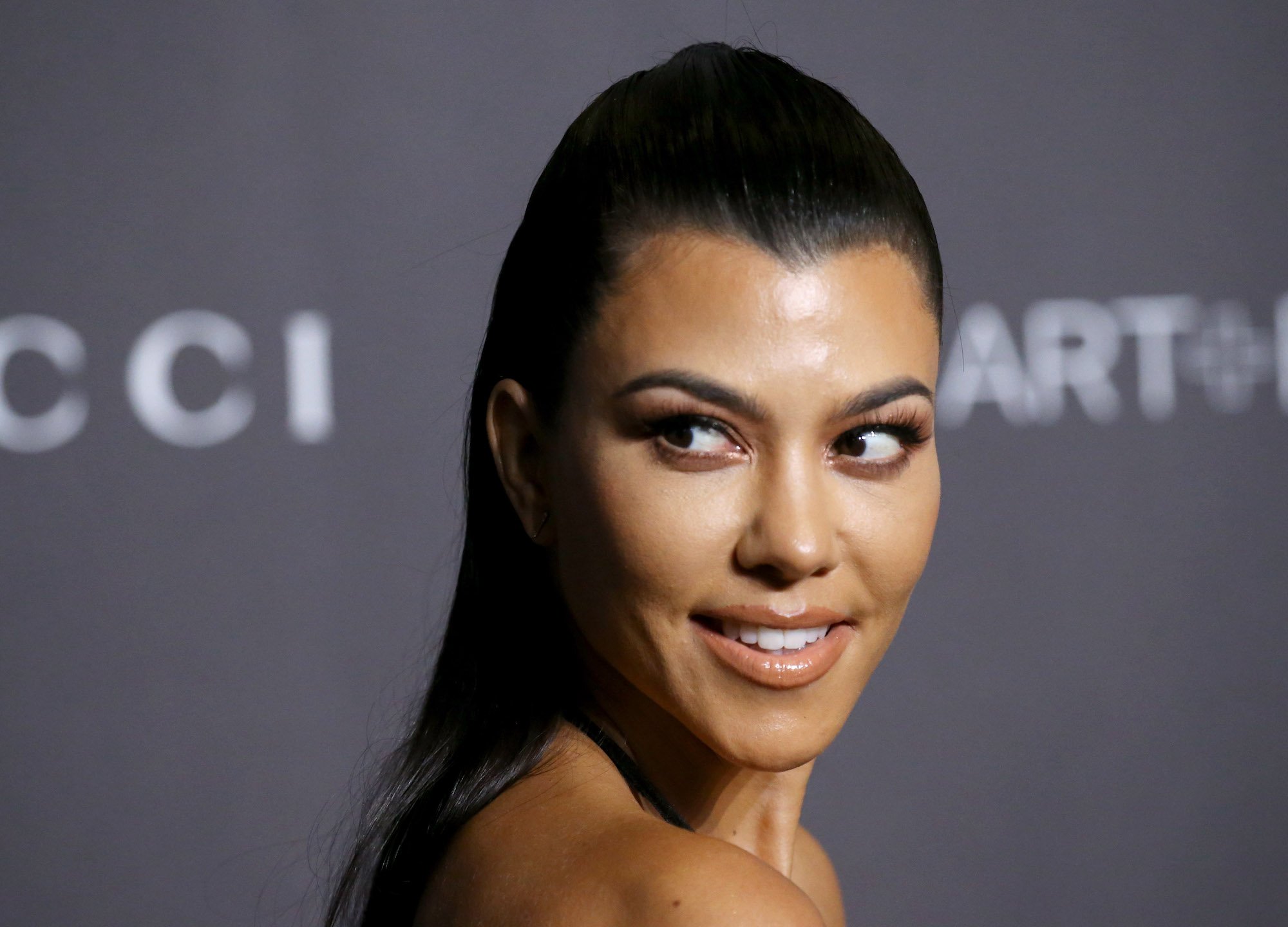 Kourtney Kardashian attending the 2018 LACMA Art + Film Gala