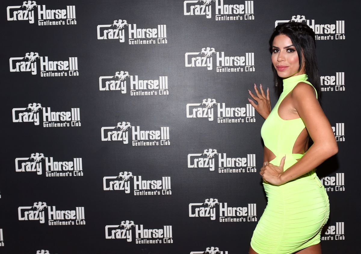 Larissa Dos Santos Lima celebrates her birthday at the Crazy Horse 3 Gentlemen's Club