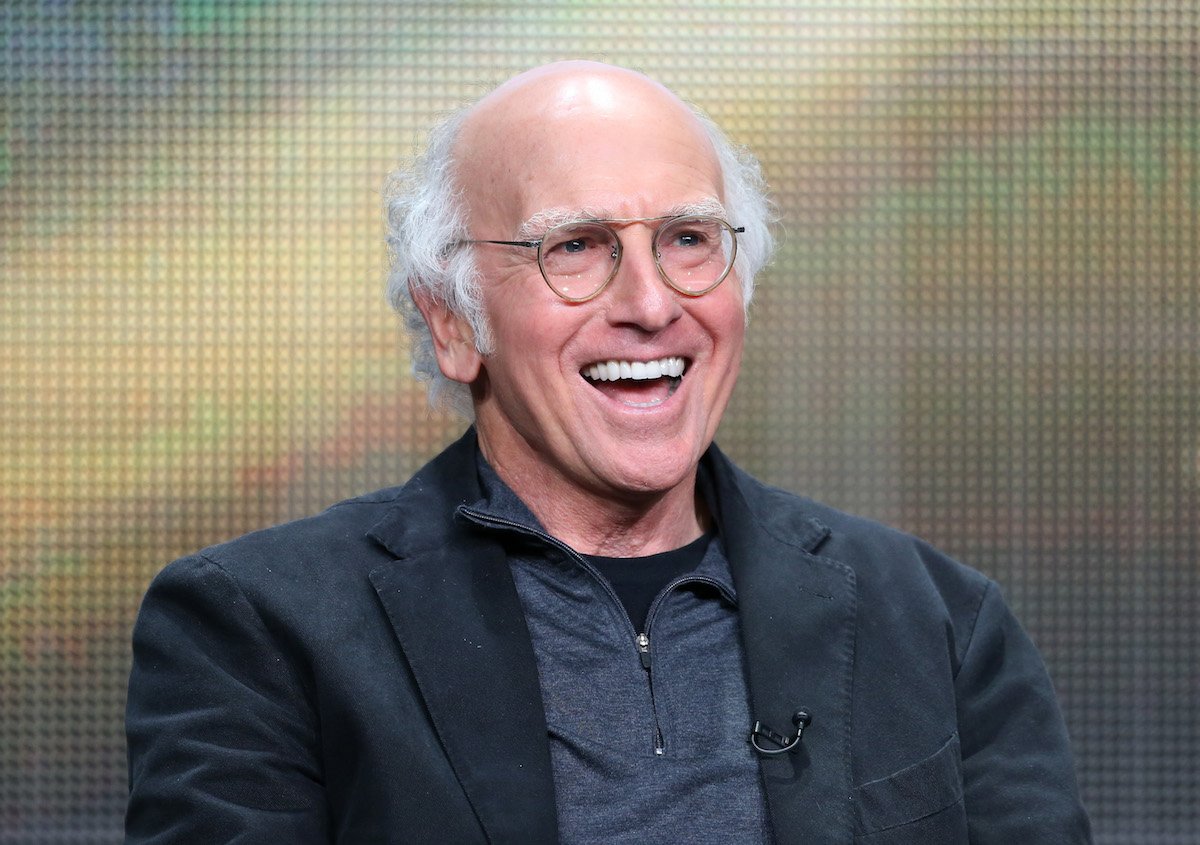 Larry David speaks onstage during the " " panel discussion at the portion of the 2013 Summer Television Critics Association tour - Day 2 at the Beverly Hilton Hotel on July 25, 2013 in Beverly Hills, California.