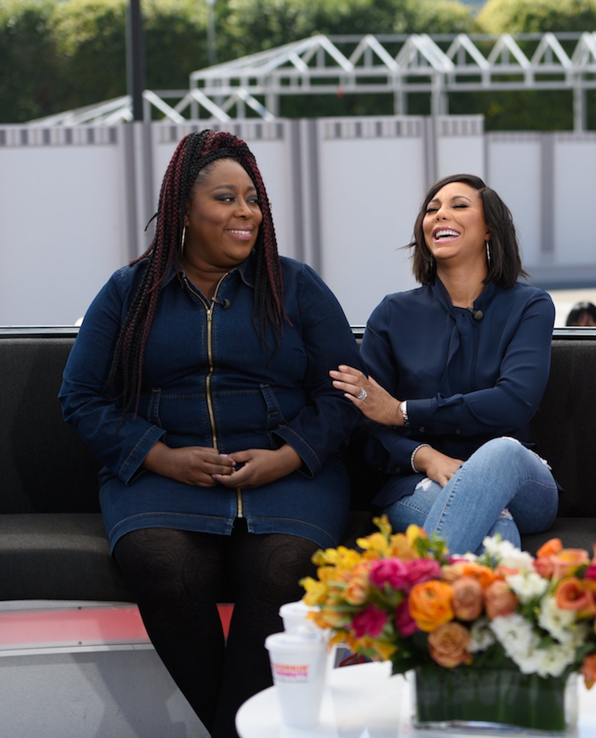 Loni Love and Tamar Braxton